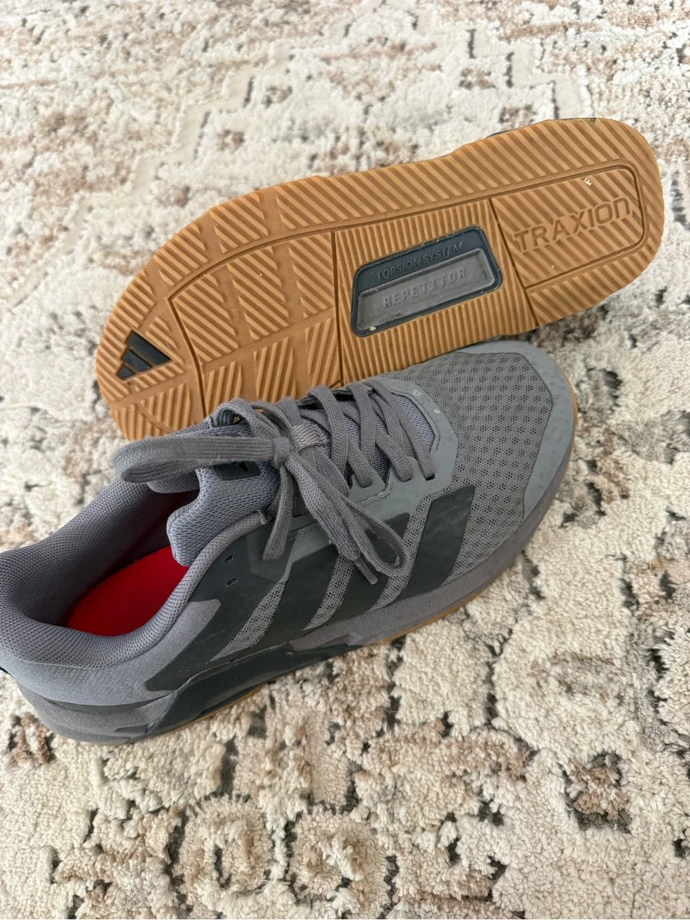 adidas Men's Gray Athletic Training Shoes